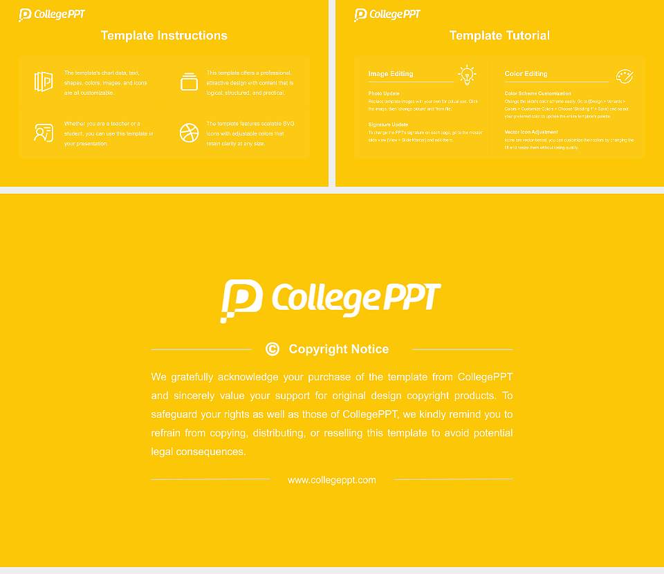 Keio University Course/Courseware Creation PPT Template16:9 ratio PPT effect preview image5