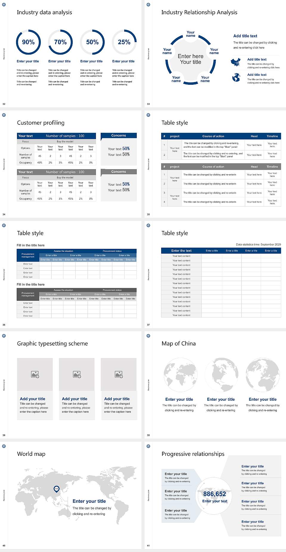 Kobe City University of Foreign Studies Competition/Entrepreneurship Contest PPT Template4:3 ratio PPT effect preview image5