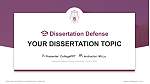 Kawamura Gakuen Woman’s University Graduation Thesis Defense PPT Template
