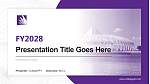Florida Polytechnic University Academic Presentation/Research Findings Report PPT Template