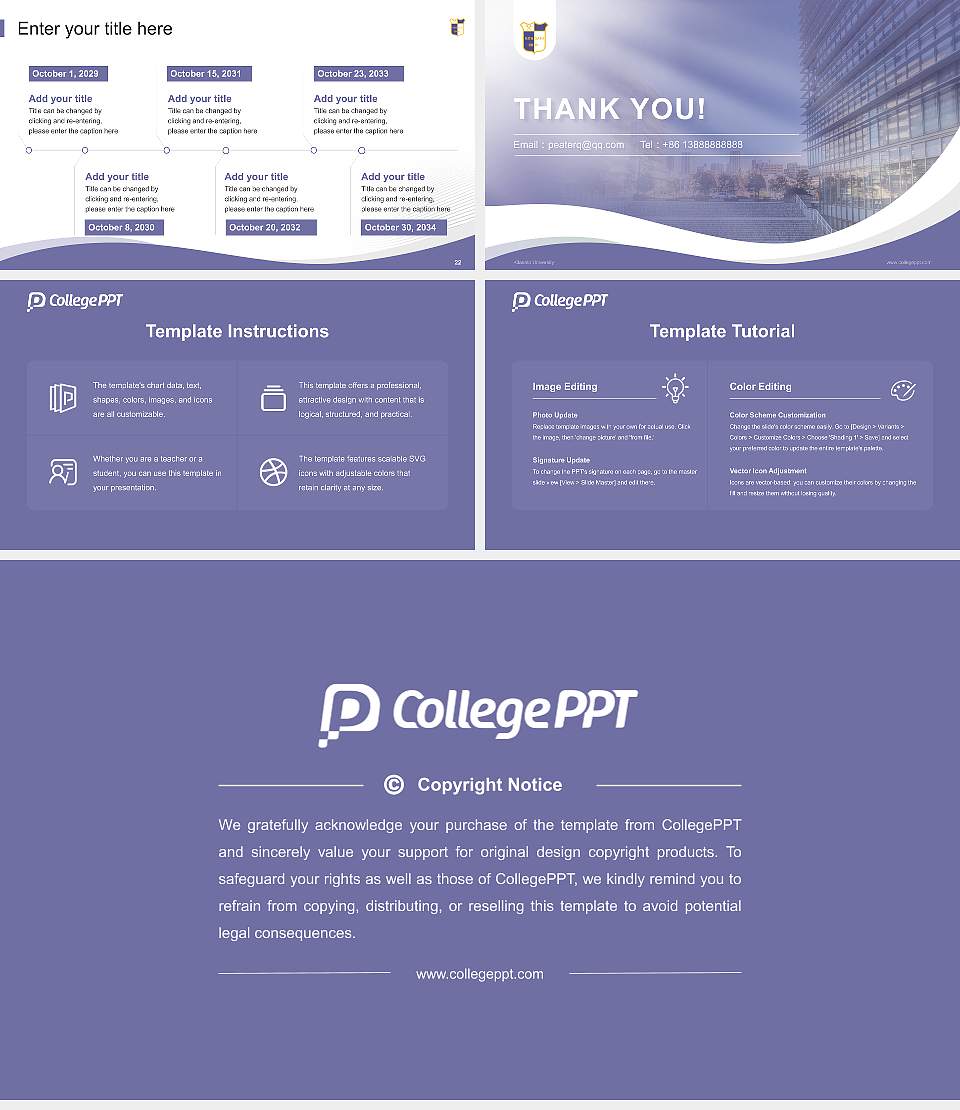 Kitasato University Lecture Sharing and Networking Event PPT Template16:9 ratio PPT effect preview image4