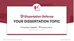 Kokushikan University Graduation Thesis Defense PPT Template