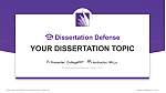 Florida Polytechnic University Graduation Thesis Defense PPT Template