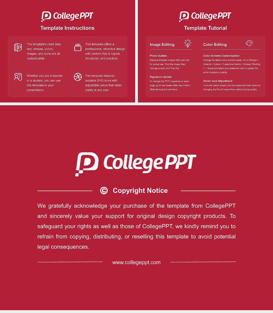 Kobe Women’s University Course/Courseware Creation PPT Template4:3 ratio PPT effect preview image5