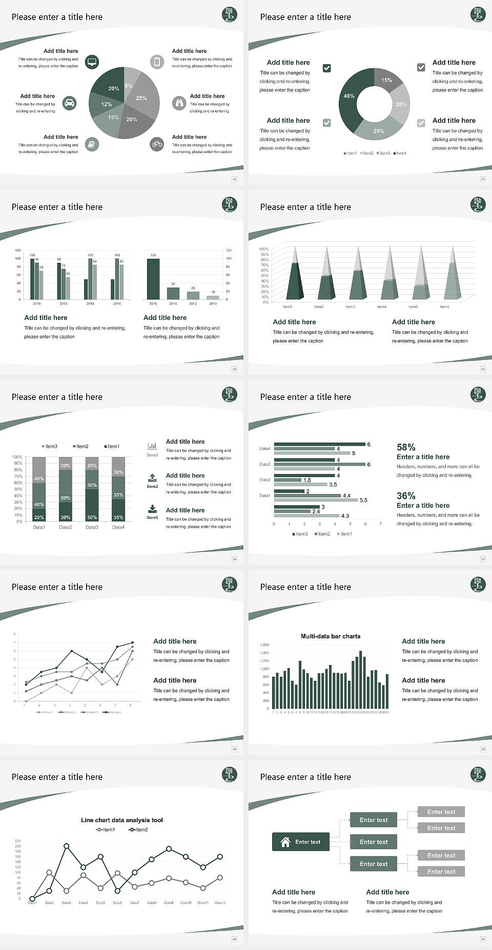 Keisen University Course/Courseware Creation PPT Template4:3 ratio PPT effect preview image3