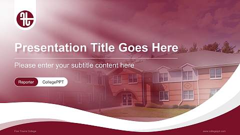 Five Towns College Lecture Sharing and Networking Event PPT Template