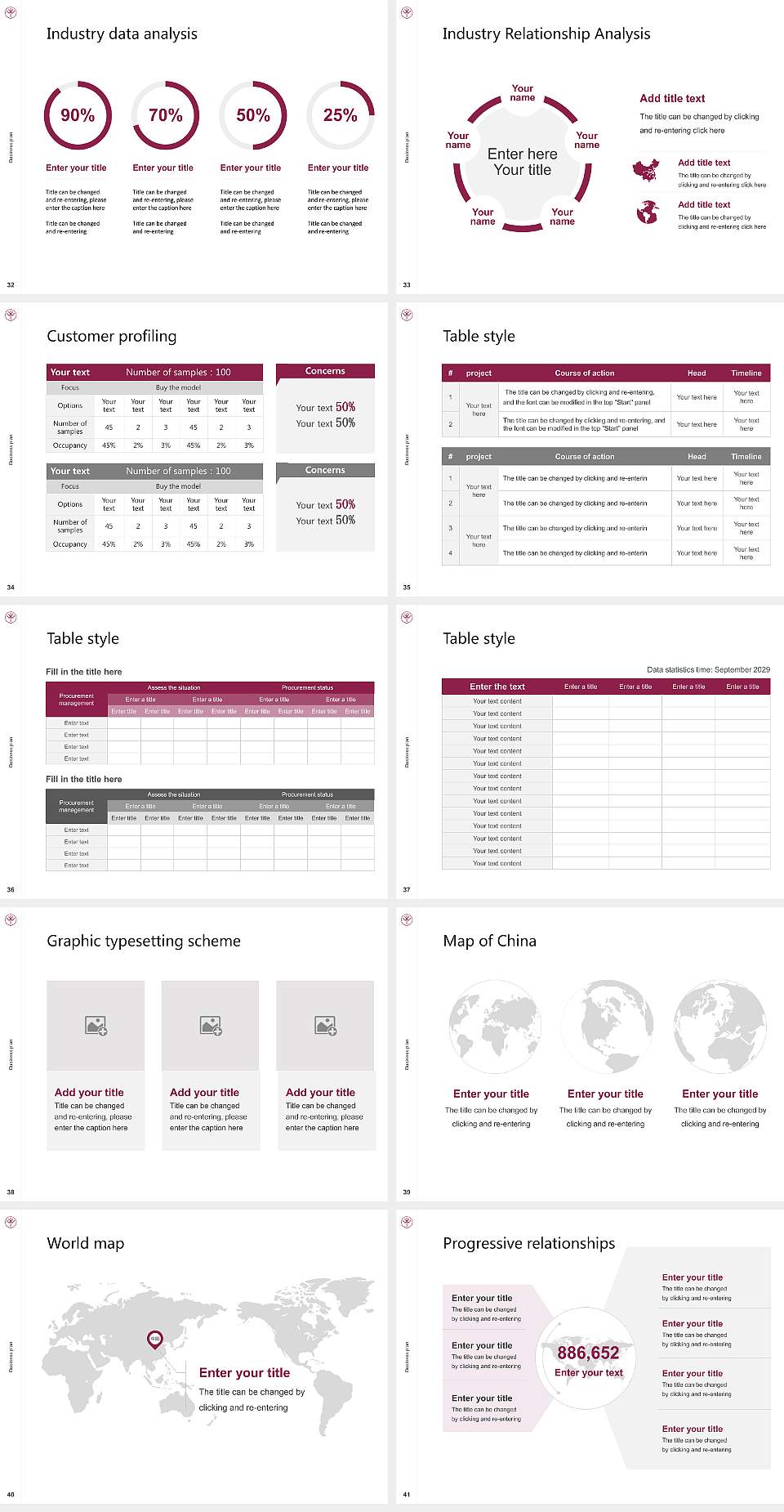 Keiwa College Competition/Entrepreneurship Contest PPT Template4:3 ratio PPT effect preview image5