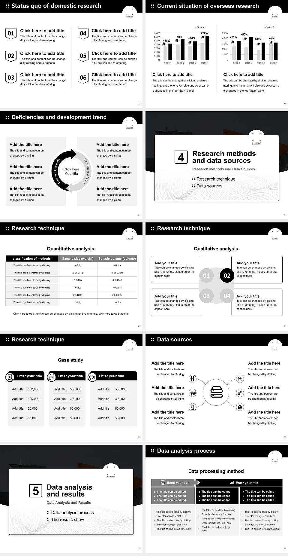 Kobe Design University Graduation Thesis Defense PPT Template4:3 ratio PPT effect preview image4