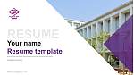 Kogakkan University Resume Templat PPT
