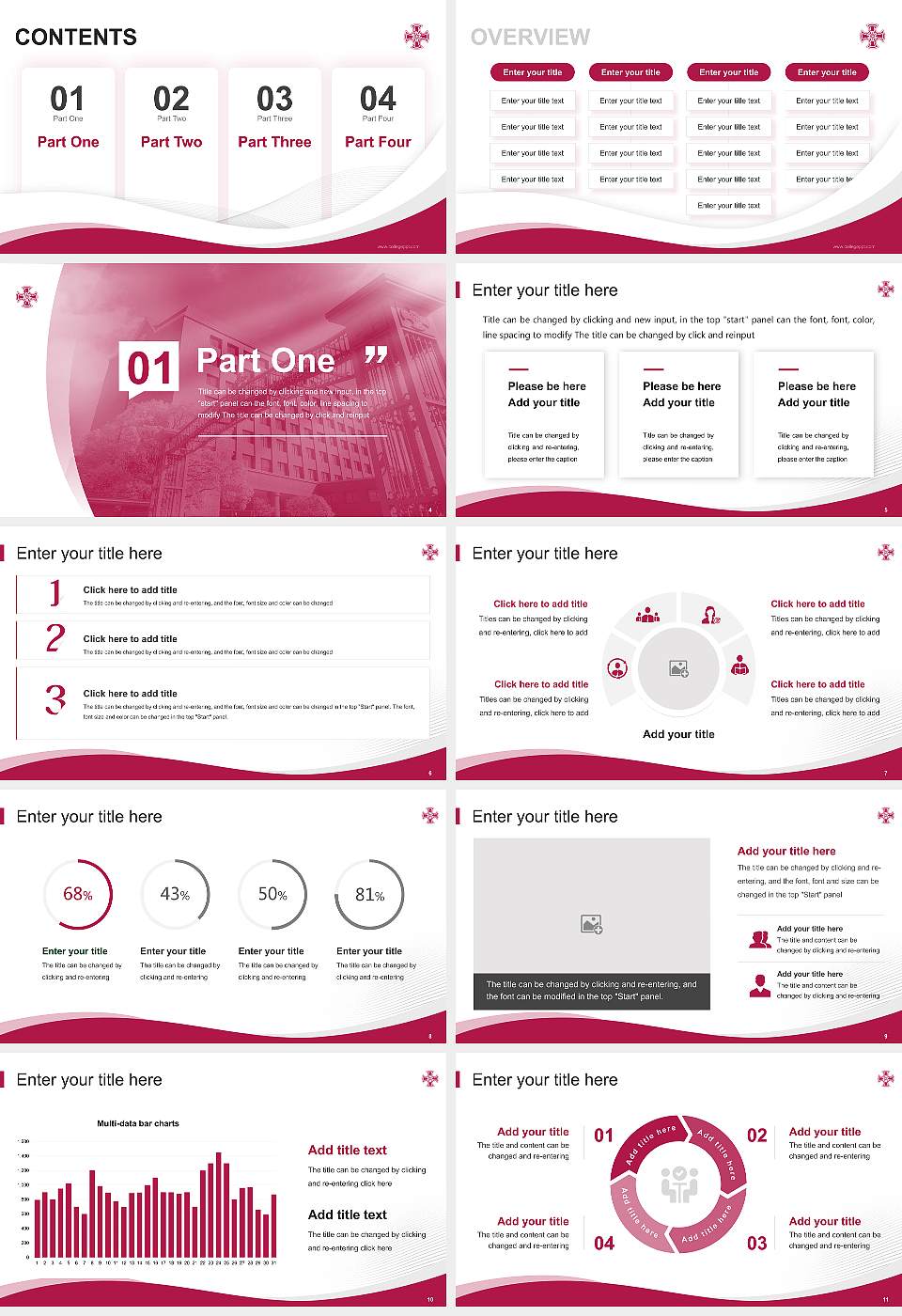 Kinjo Gakuin University Lecture Sharing and Networking Event PPT Template16:9 ratio PPT effect preview image2