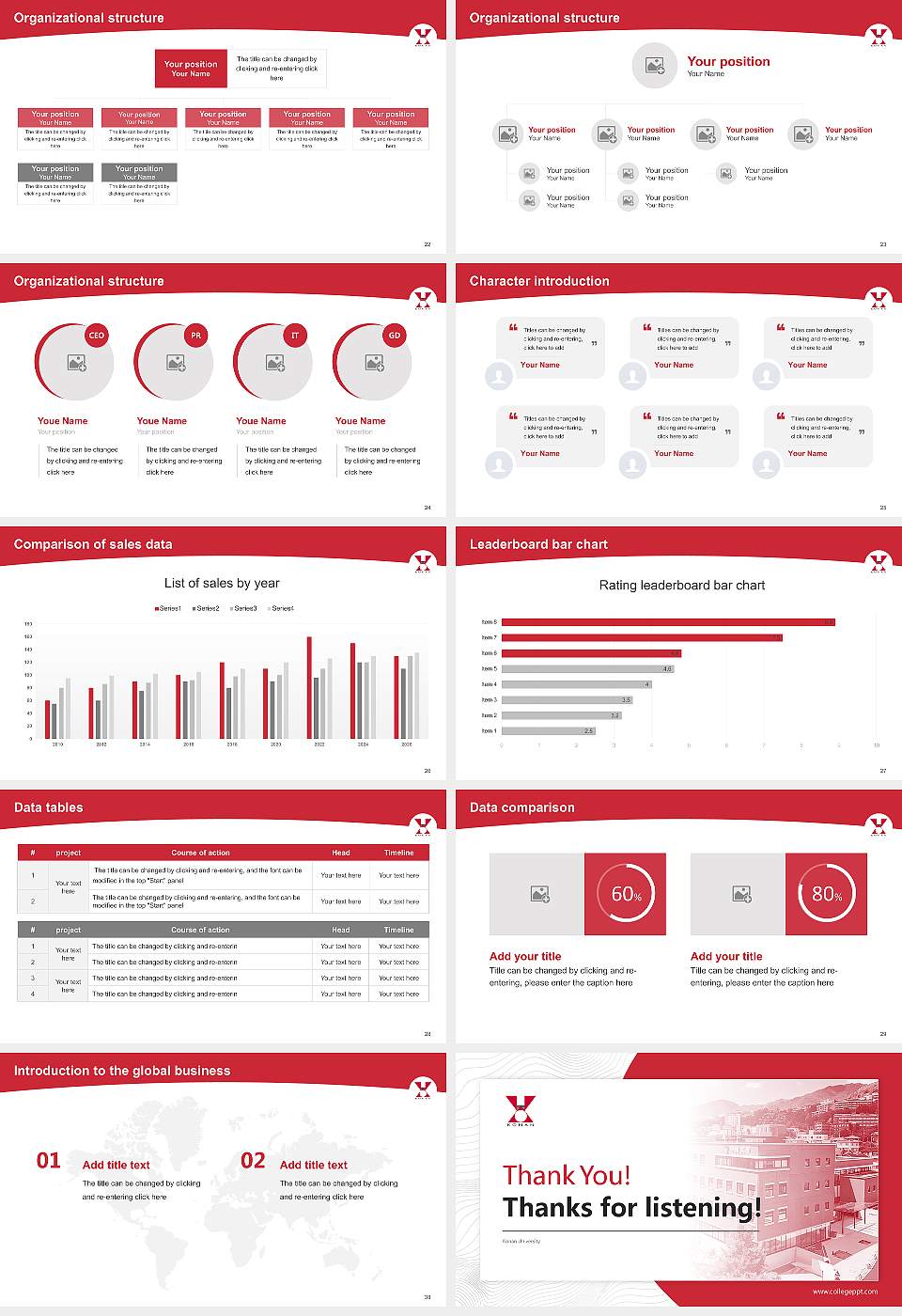Konan University Academic Presentation/Research Findings Report PPT Template16:9 ratio PPT effect preview image4