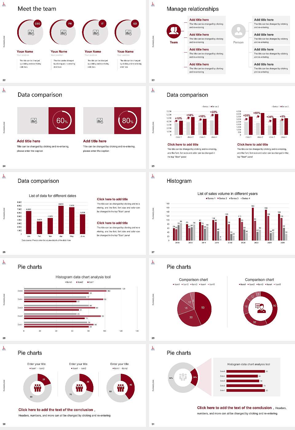 Komazawa Women’s University Competition/Entrepreneurship Contest PPT Template16:9 ratio PPT effect preview image4