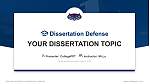 Florida Atlantic University थीसिस रक्षा PPT टेम्पलेट