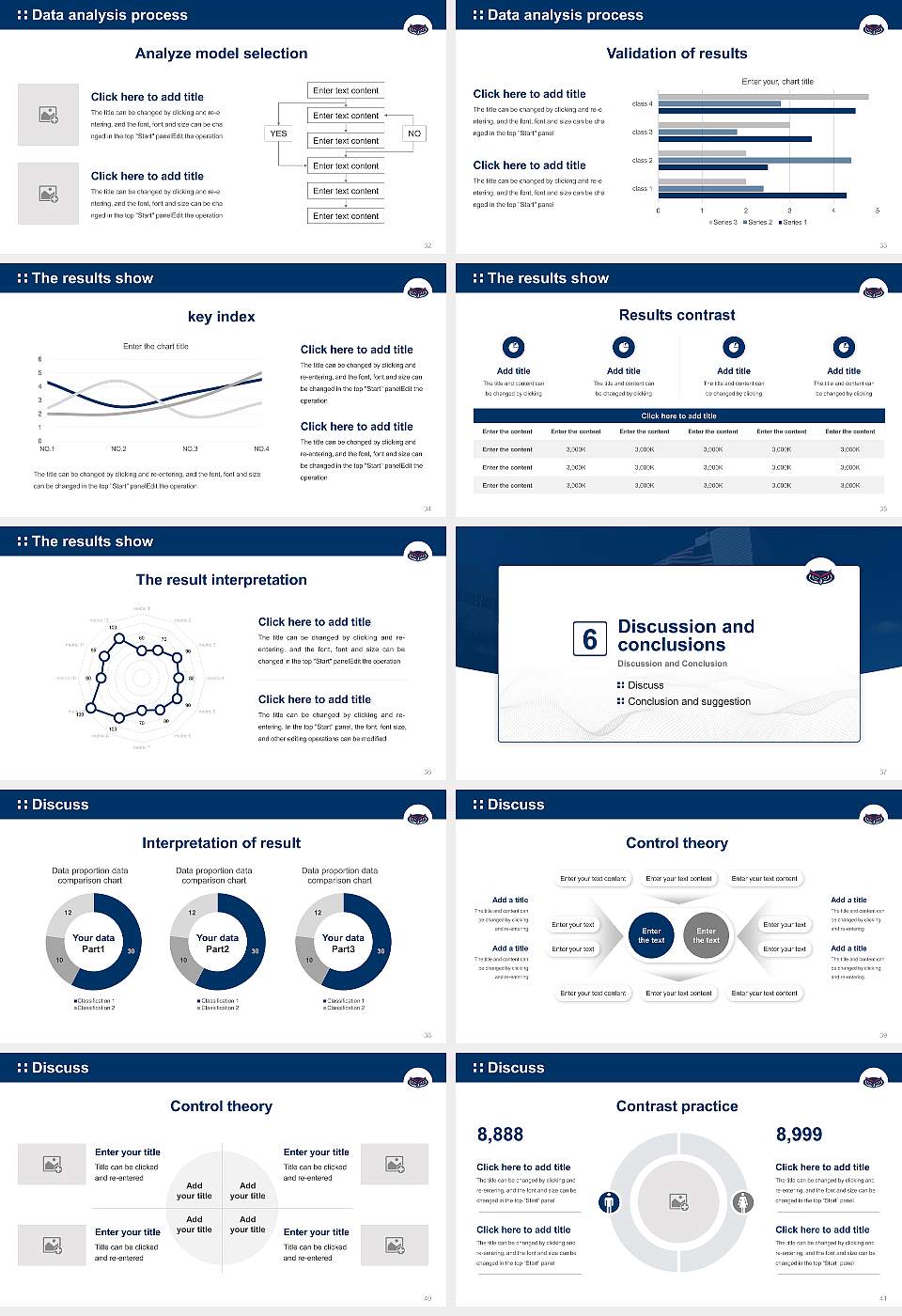 Florida Atlantic University Graduation Thesis Defense PPT Template16:9 ratio PPT effect preview image5