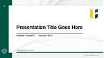 Fitchburg State University Thesis Proposal/Graduation Defense PPT Template
