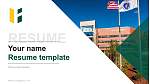 Fitchburg State University Resume PPT Template