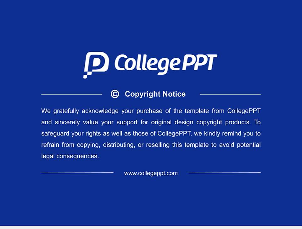 Kobe University of Welfare General Purpose PPT Template4:3 ratio PPT effect preview image6
