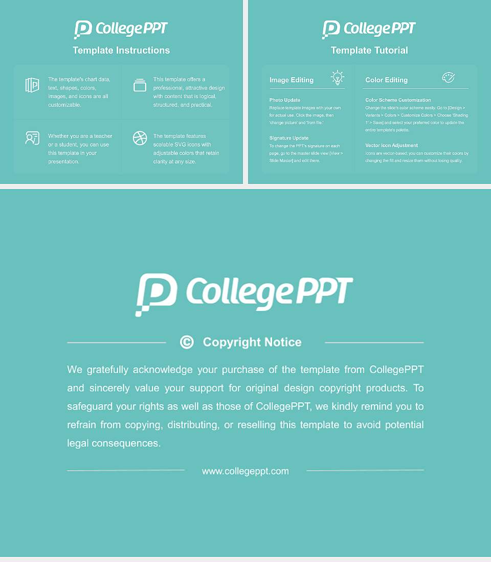 Koyasan University Course/Courseware Creation PPT Template4:3 ratio PPT effect preview image5