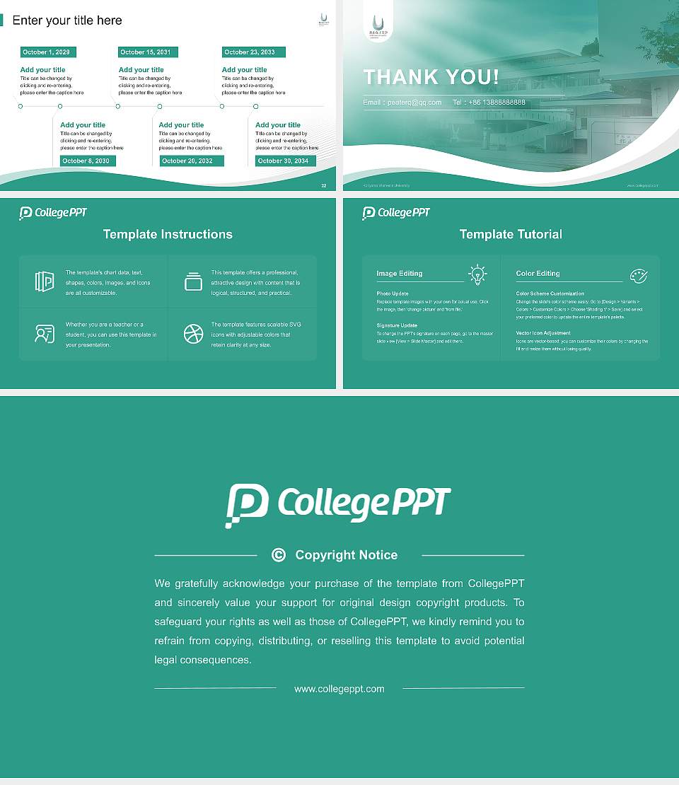 Koriyama Women’s University Lecture Sharing and Networking Event PPT Template16:9 ratio PPT effect preview image4
