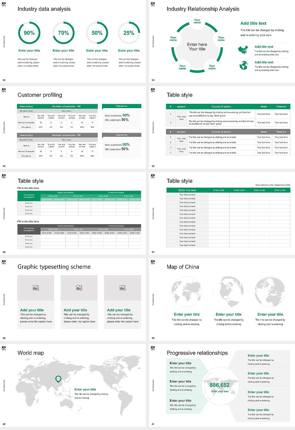 Kobe Tokiwa University Competition/Entrepreneurship Contest PPT Template16:9 ratio PPT effect preview image5