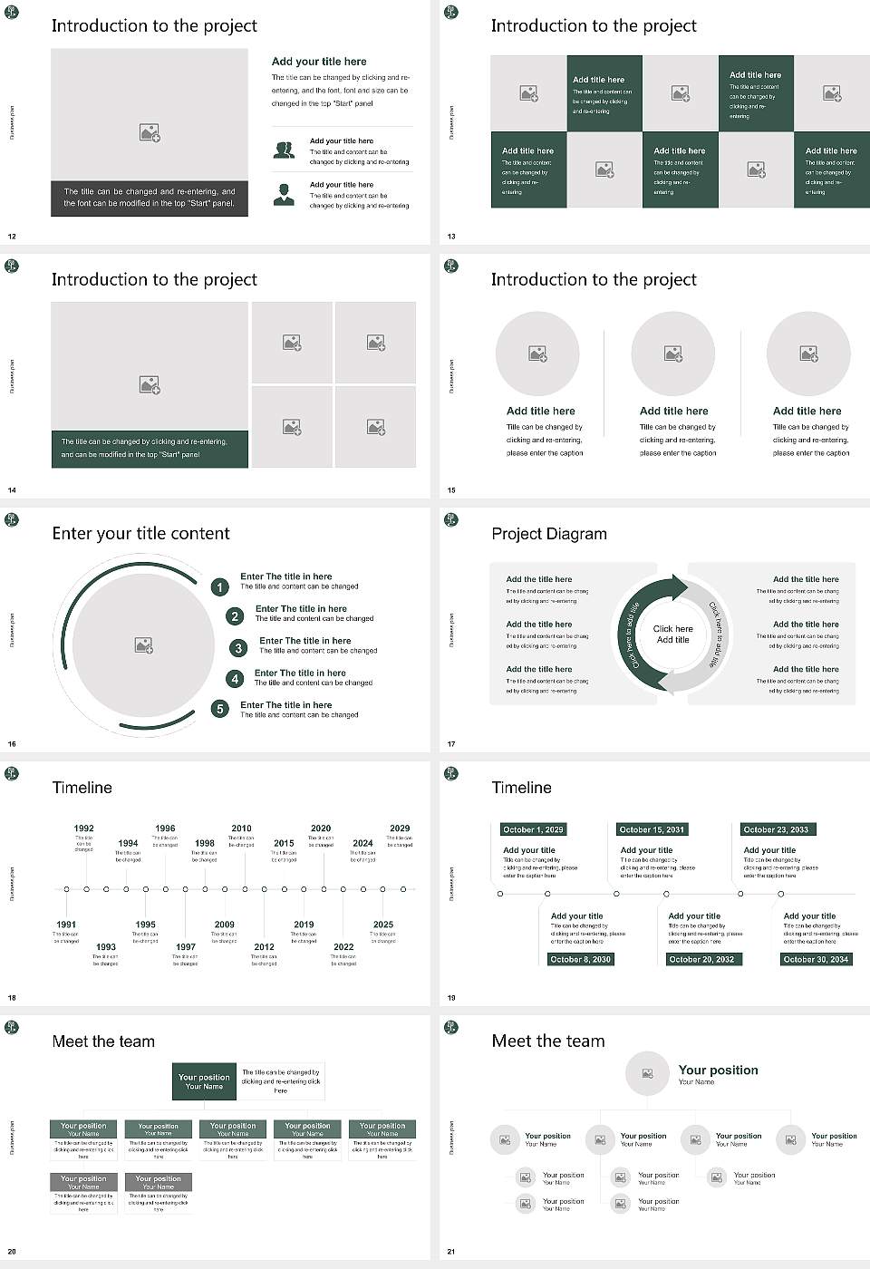 Keisen University Competition/Entrepreneurship Contest PPT Template16:9 ratio PPT effect preview image3