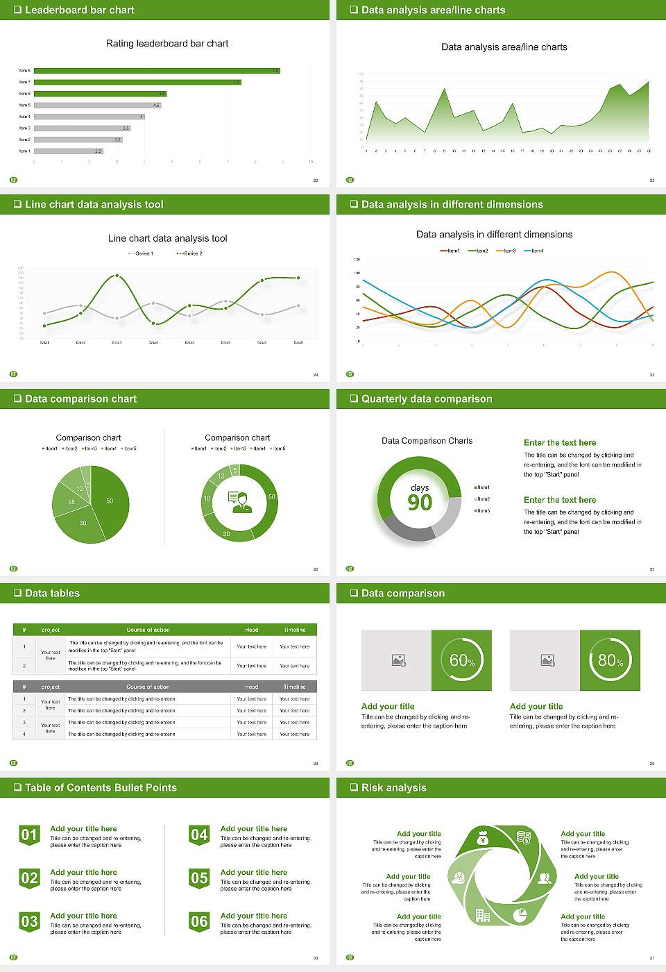 Kochi University of Technology General Purpose PPT Template16:9 ratio PPT effect preview image4