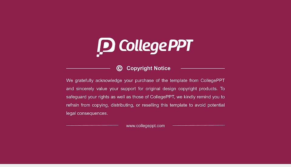 Keiwa College Resume PPT Template16:9 ratio PPT effect preview image5