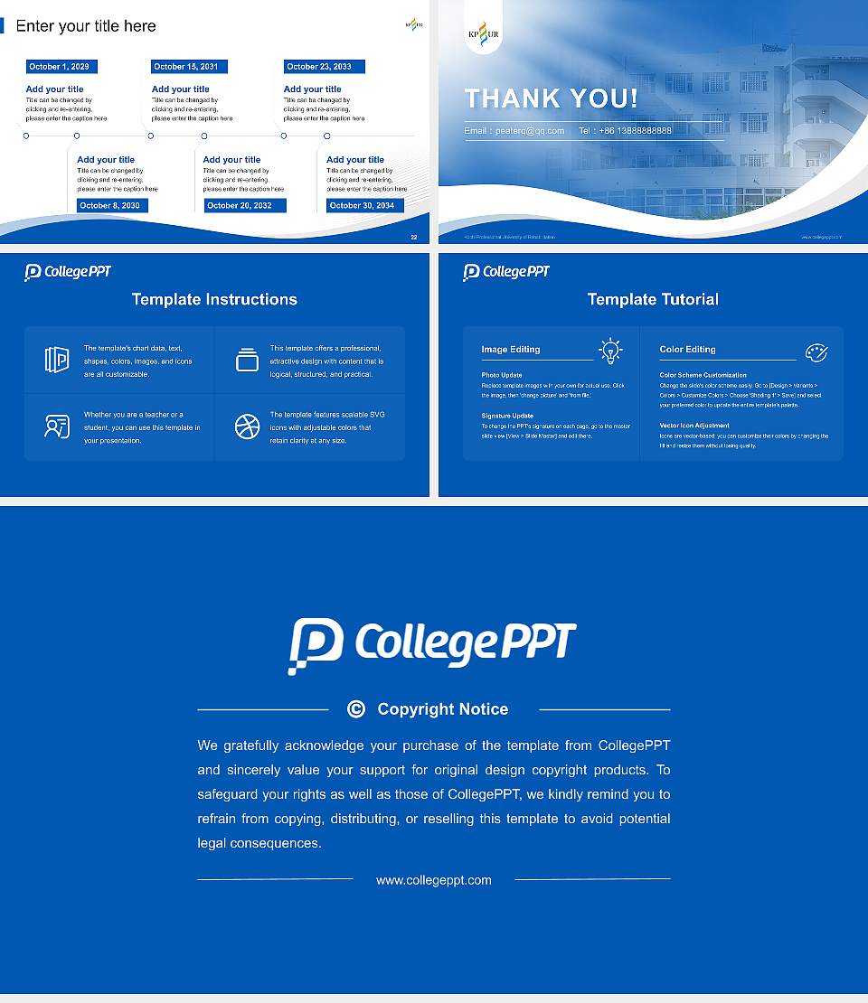 Kochi Professional University of Rehabilitation Lecture Sharing and Networking Event PPT Template16:9 ratio PPT effect preview image4