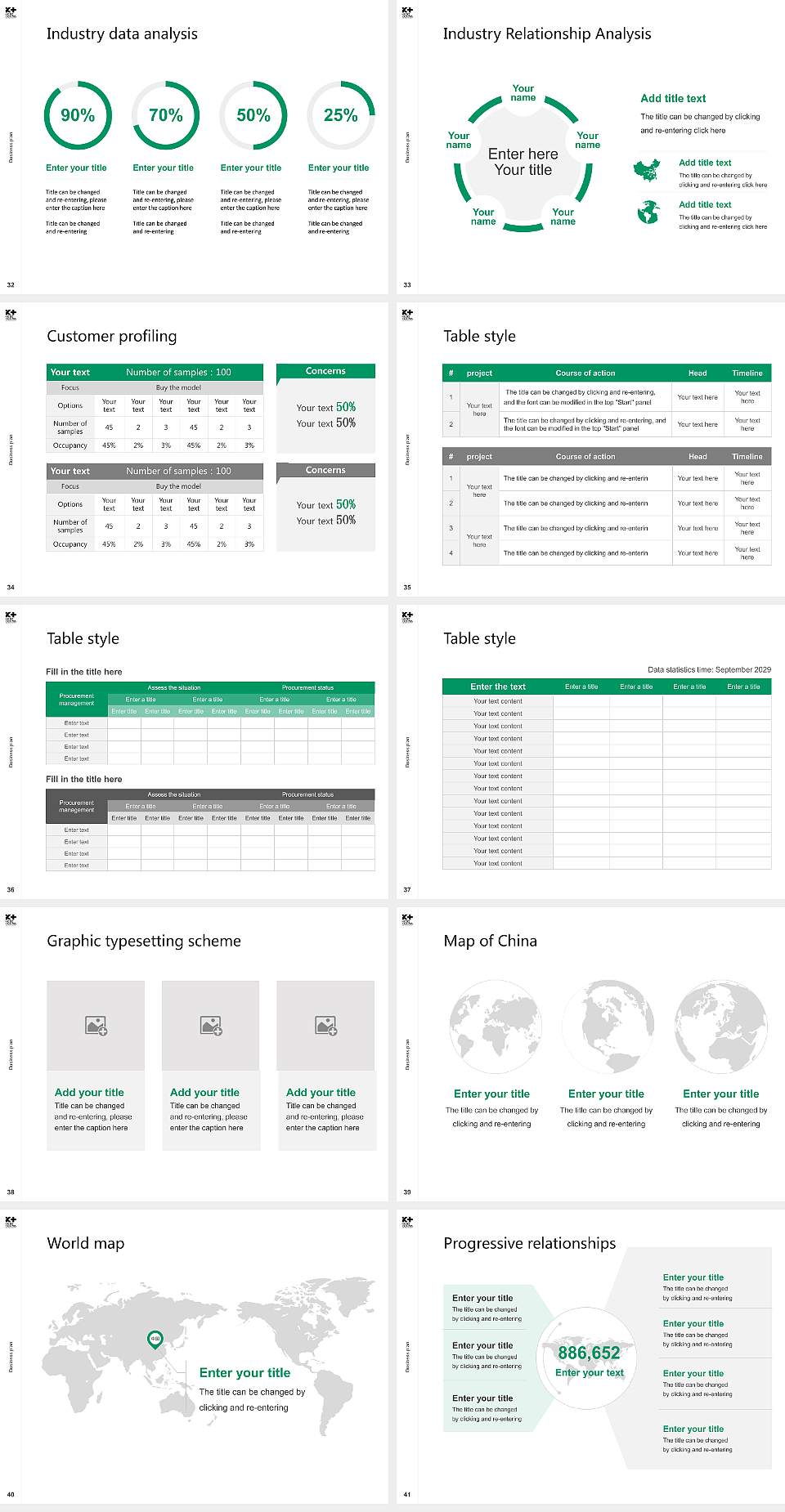 Kobe Tokiwa University Competition/Entrepreneurship Contest PPT Template4:3 ratio PPT effect preview image5