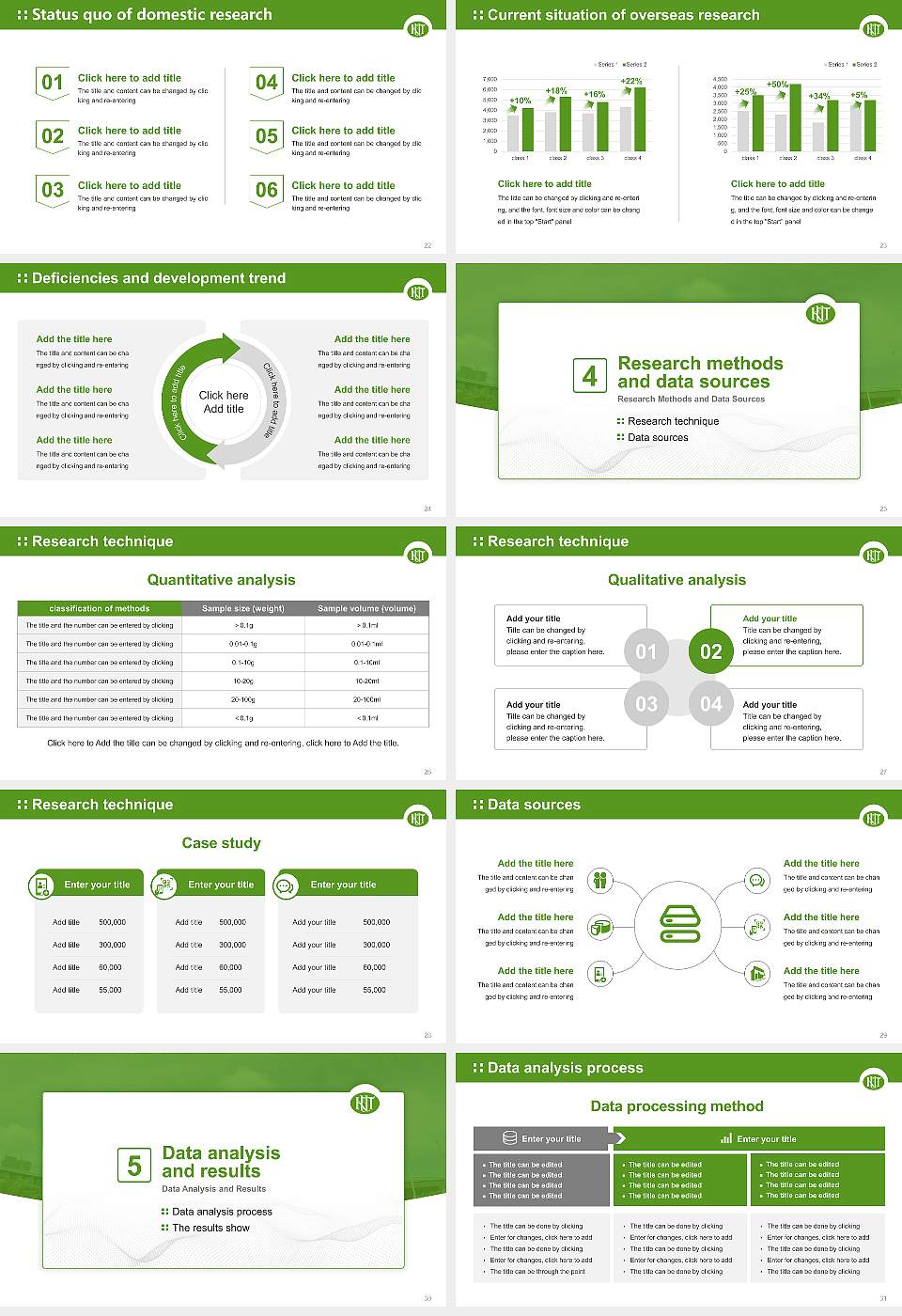 Kochi University of Technology Graduation Thesis Defense PPT Template16:9 ratio PPT effect preview image4