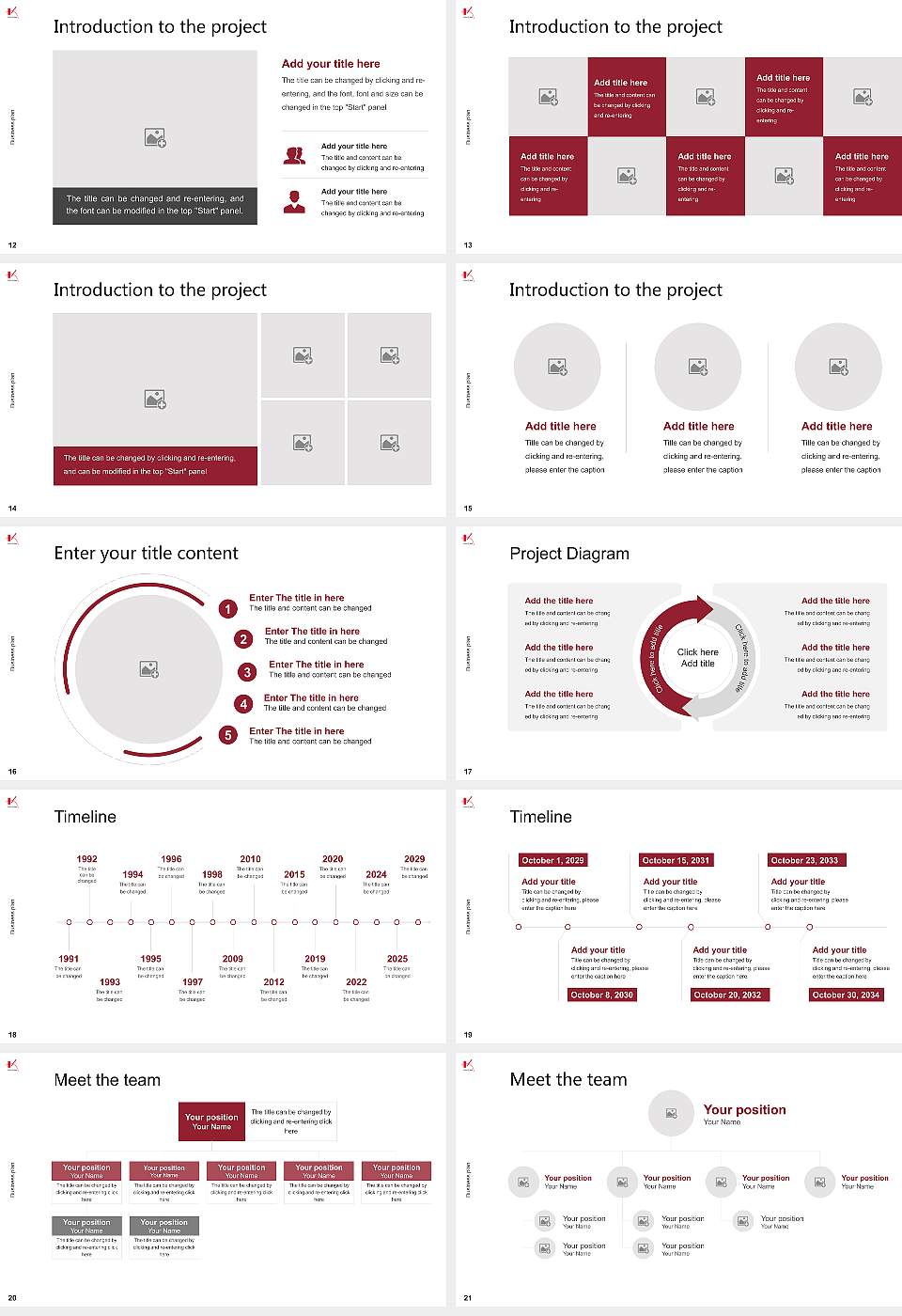 Kokushikan University Competition/Entrepreneurship Contest PPT Template16:9 ratio PPT effect preview image3