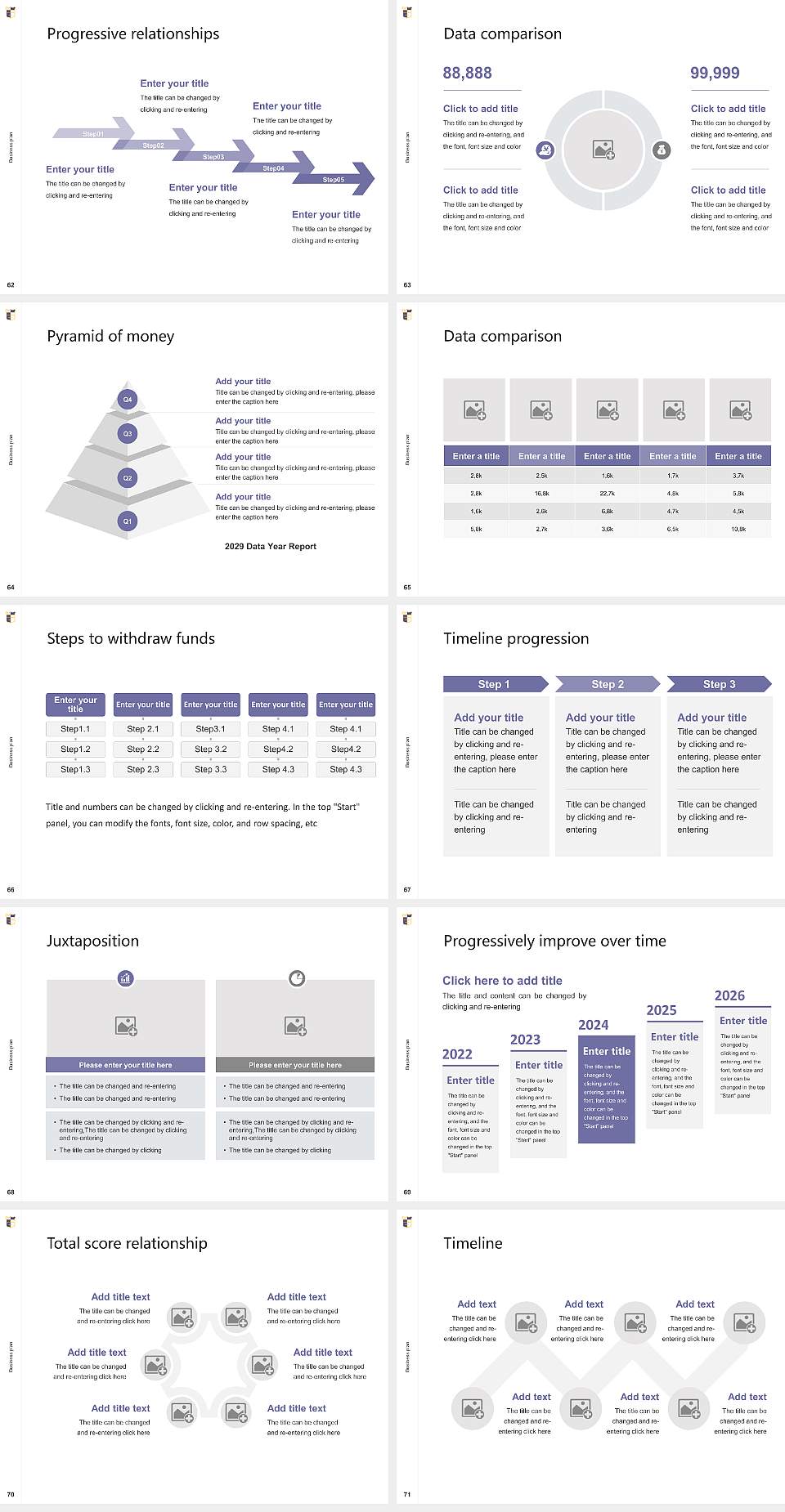 Kitasato University Competition/Entrepreneurship Contest PPT Template4:3 ratio PPT effect preview image8