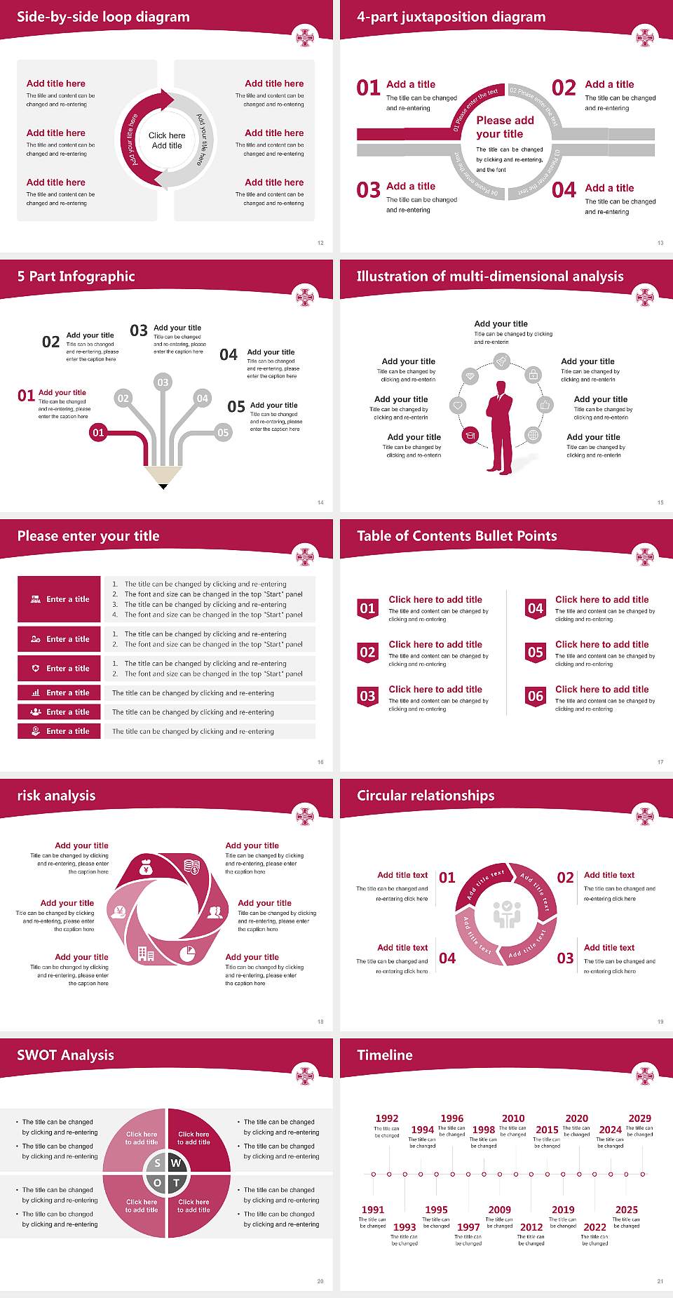 Kinjo Gakuin University Academic Presentation/Research Findings Report PPT Template4:3 ratio PPT effect preview image3