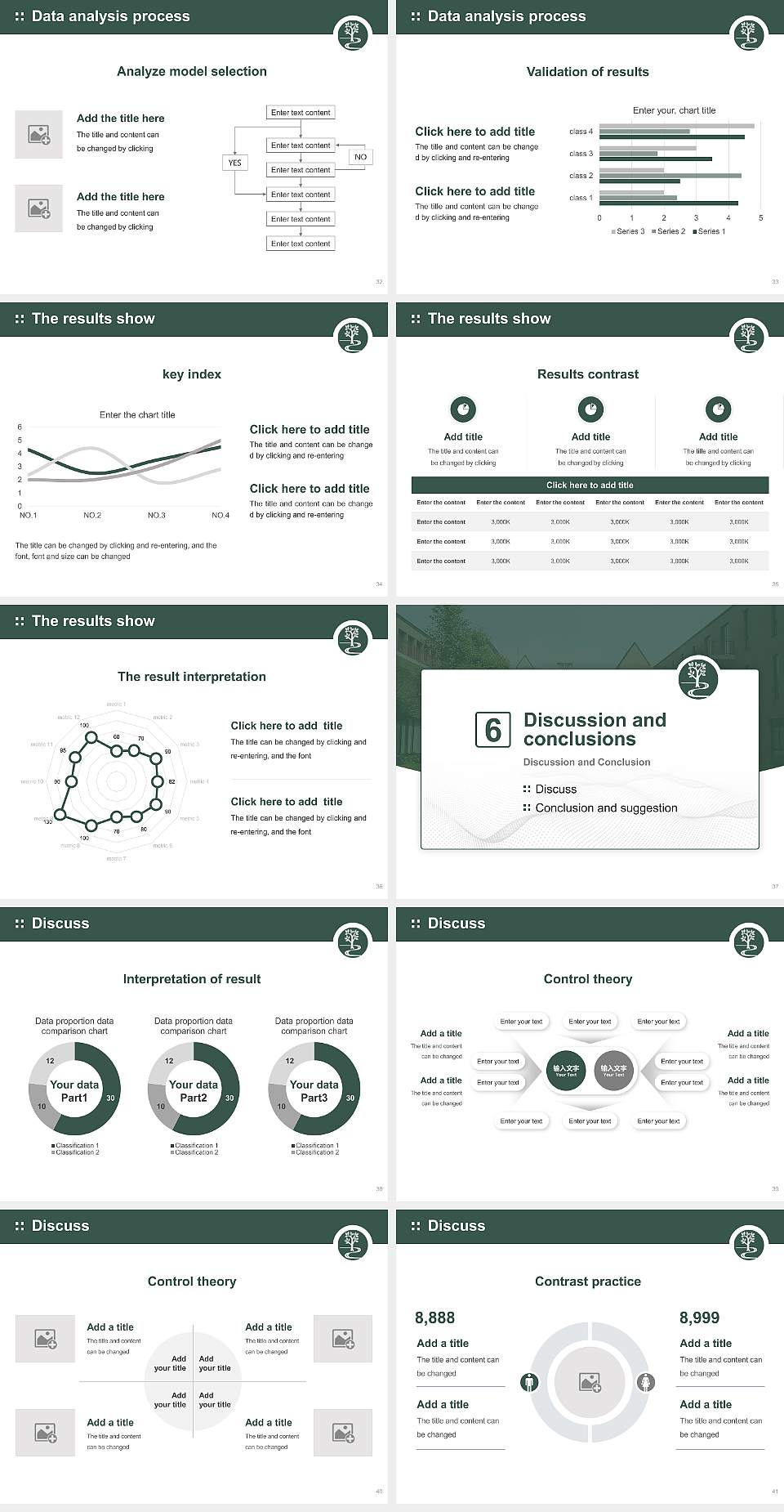 Keisen University Graduation Thesis Defense PPT Template4:3 ratio PPT effect preview image5