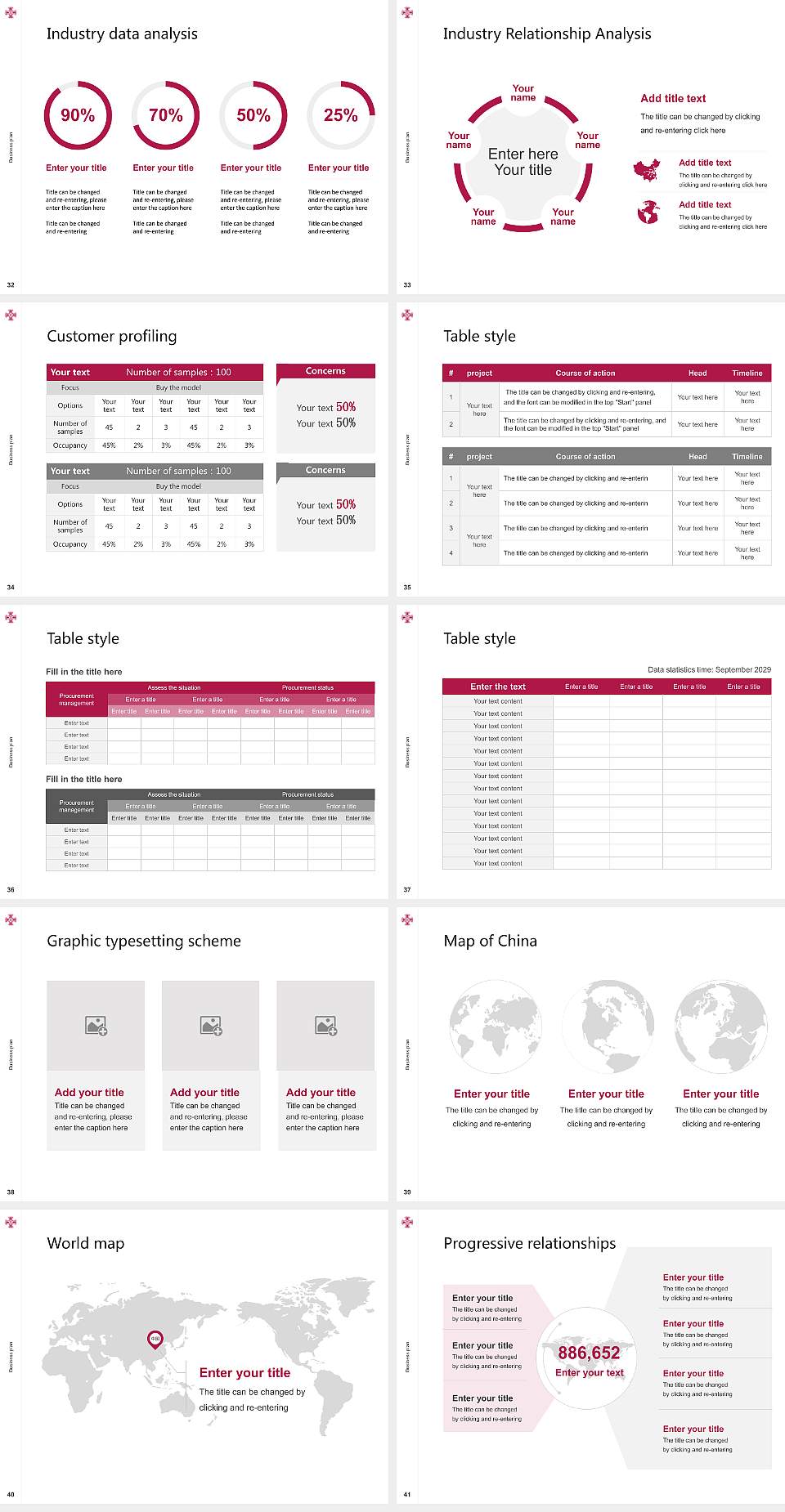 Kinjo Gakuin University Competition/Entrepreneurship Contest PPT Template4:3 ratio PPT effect preview image5