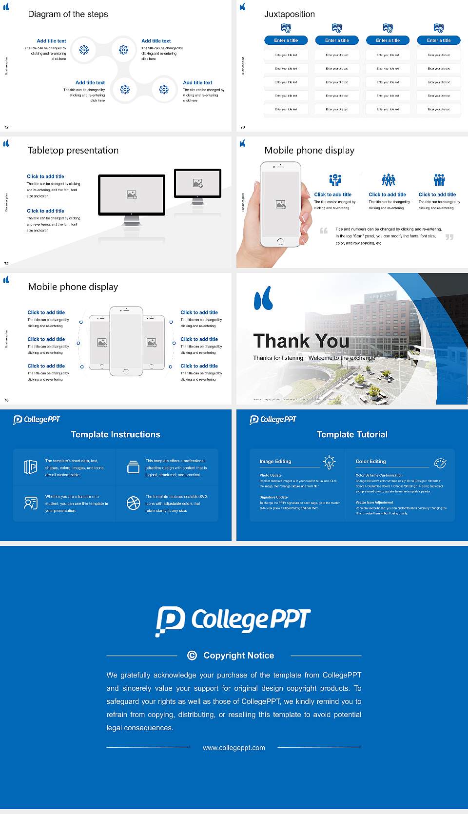 Kawasaki University of Medical Welfare Competition/Entrepreneurship Contest PPT Template16:9 ratio PPT effect preview image9