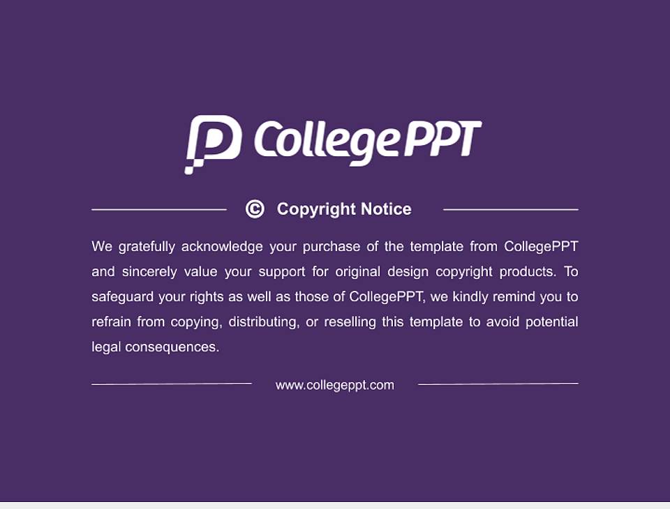 Komazawa University General Purpose PPT Template4:3 ratio PPT effect preview image6