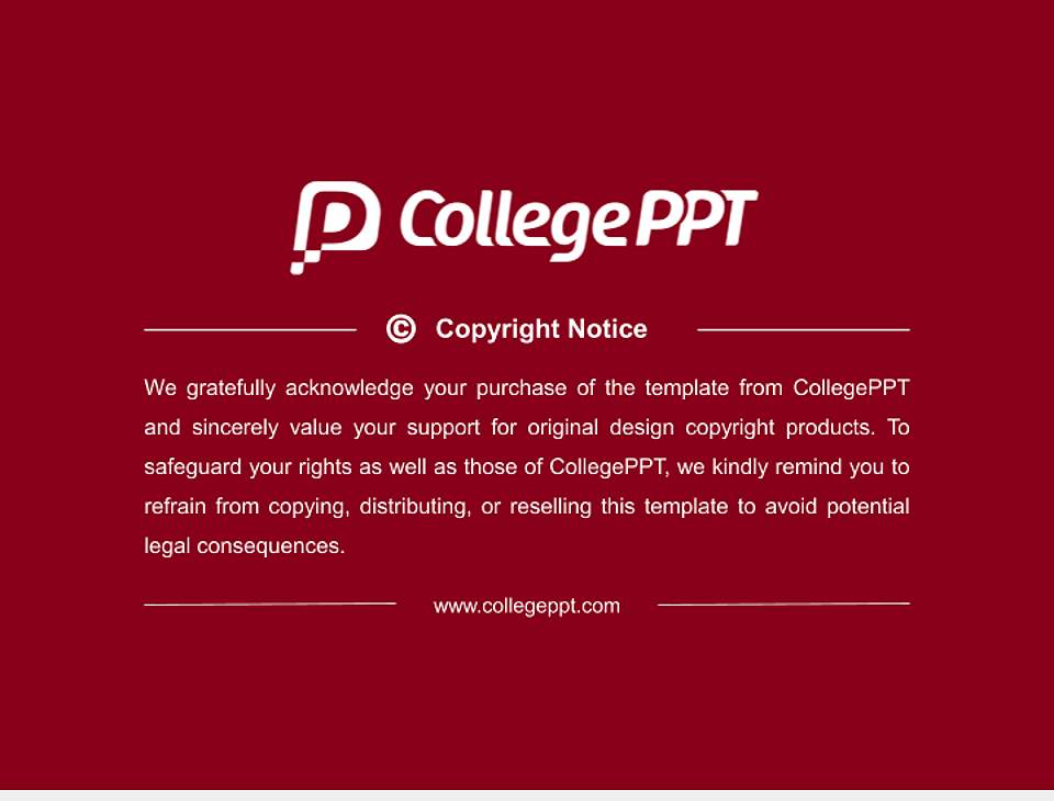 Komazawa Women’s University General Purpose PPT Template4:3 ratio PPT effect preview image6