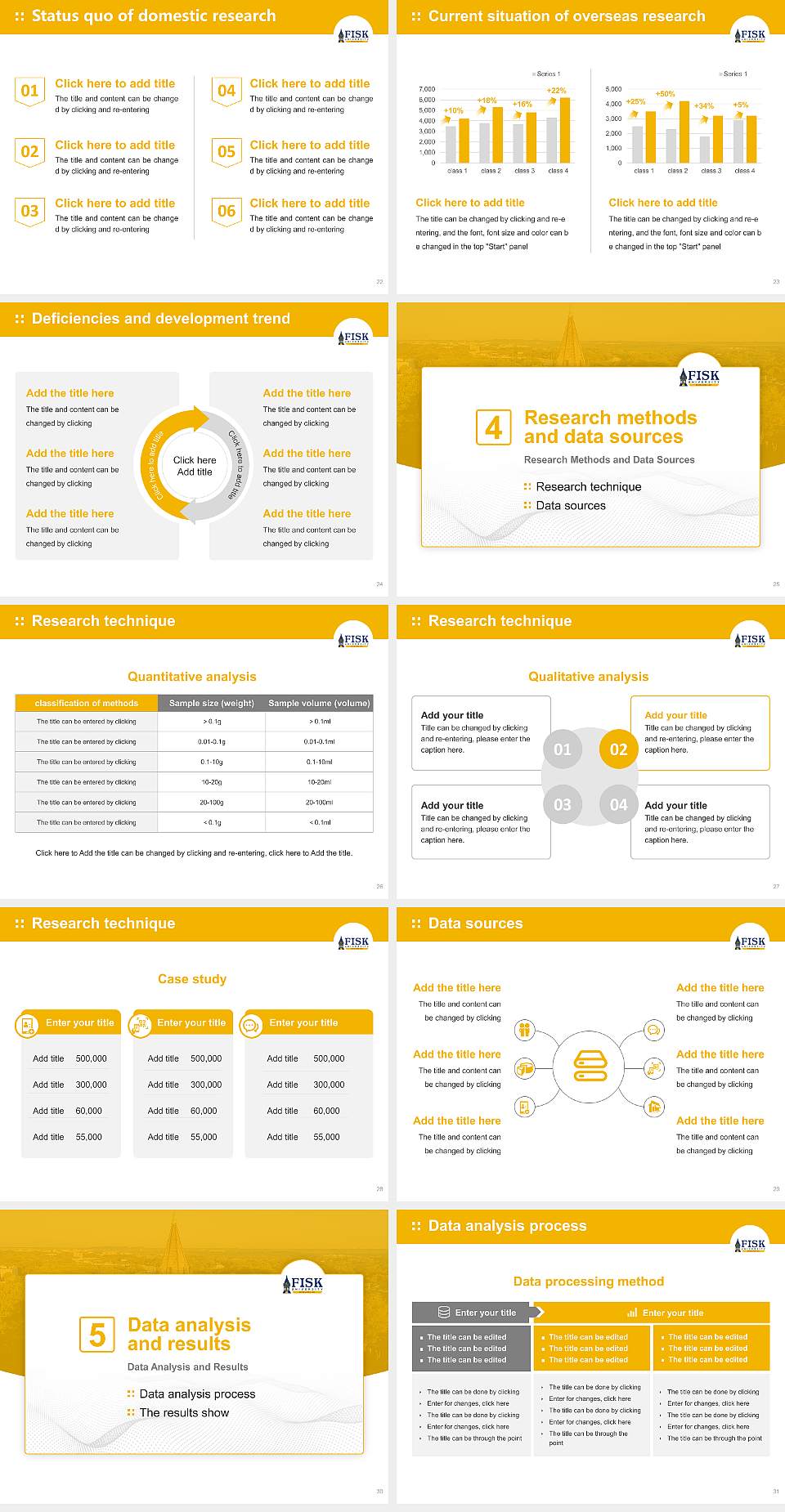 Fisk University Graduation Thesis Defense PPT Template4:3 ratio PPT effect preview image4