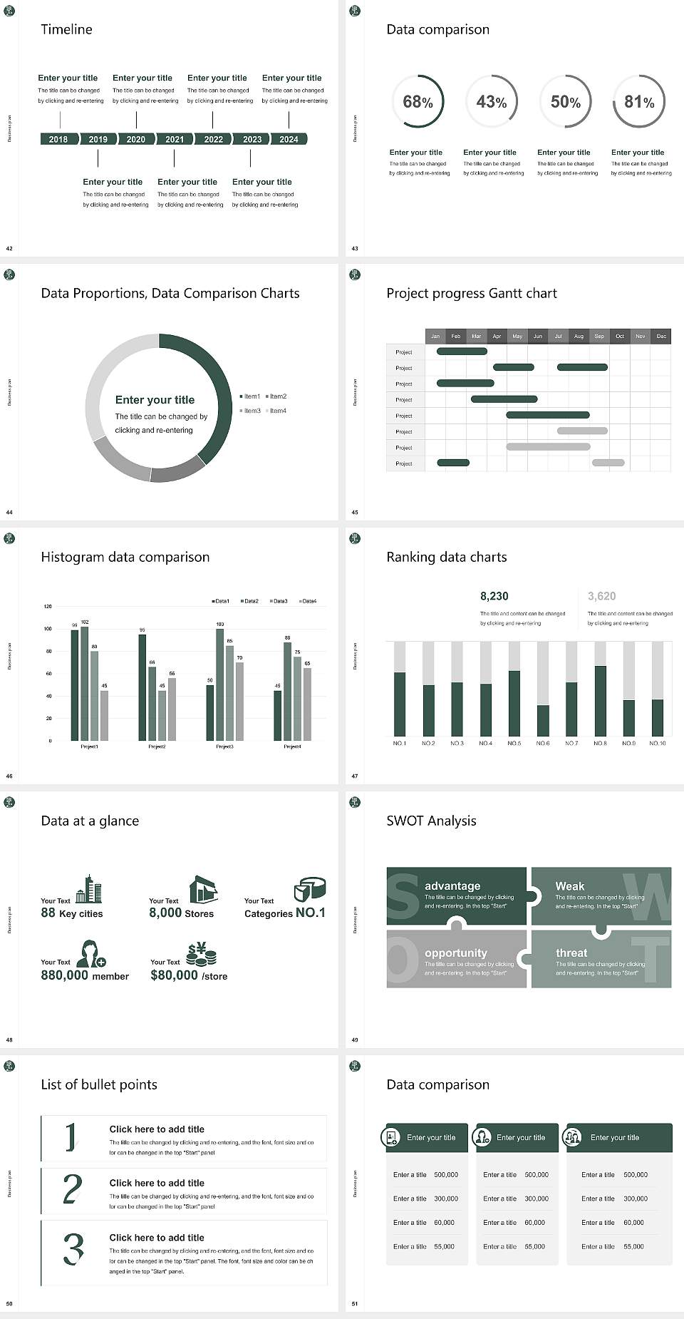 Keisen University Competition/Entrepreneurship Contest PPT Template4:3 ratio PPT effect preview image6