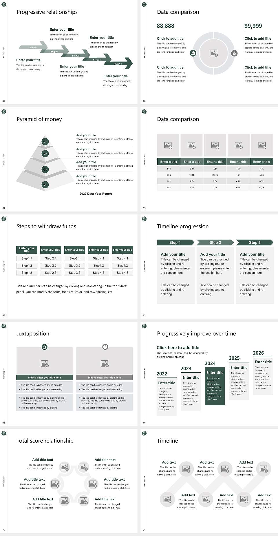 Keisen University Competition/Entrepreneurship Contest PPT Template4:3 ratio PPT effect preview image8