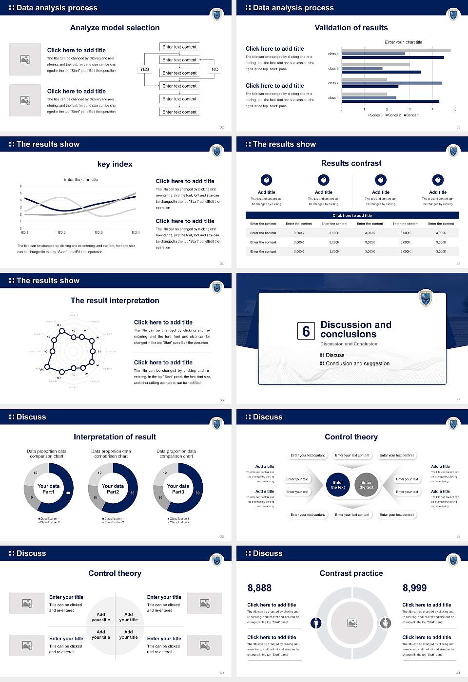 Florida College of Integrative Medicine Graduation Thesis Defense PPT Template16:9 ratio PPT effect preview image5