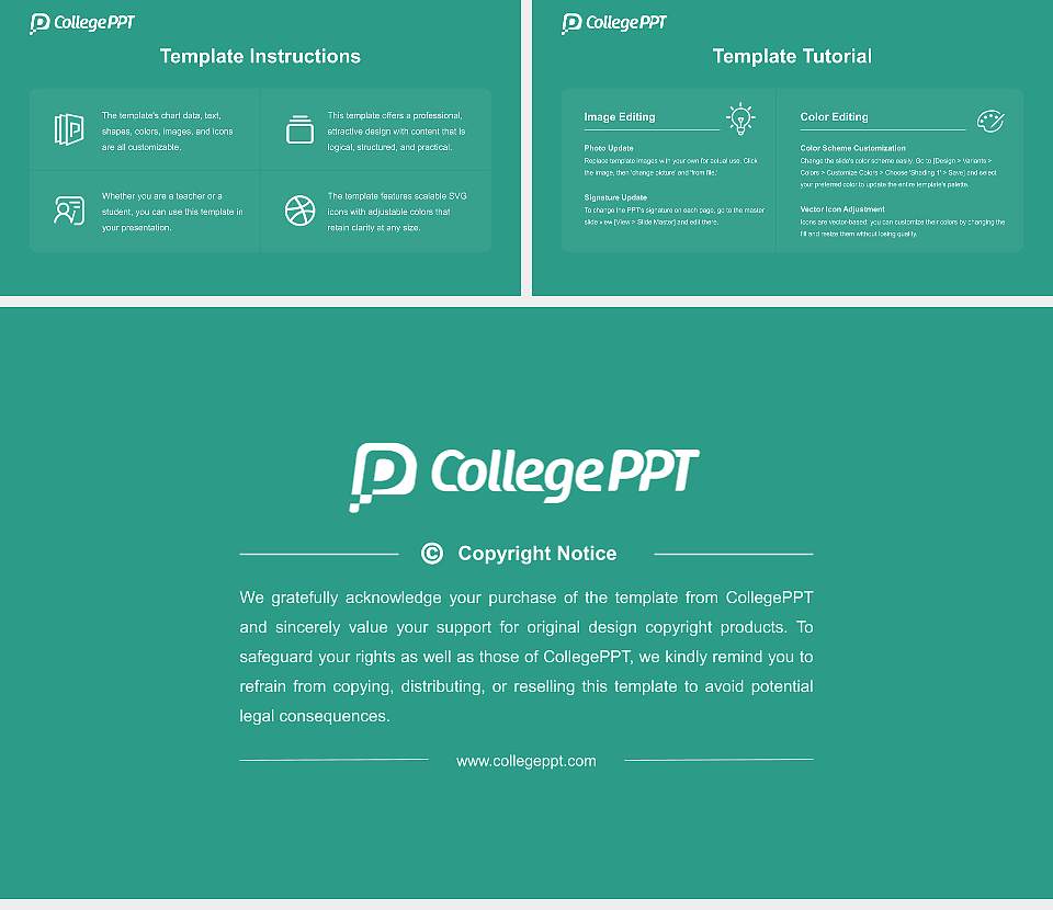 Koriyama Women’s University Academic Presentation/Research Findings Report PPT Template16:9 ratio PPT effect preview image5