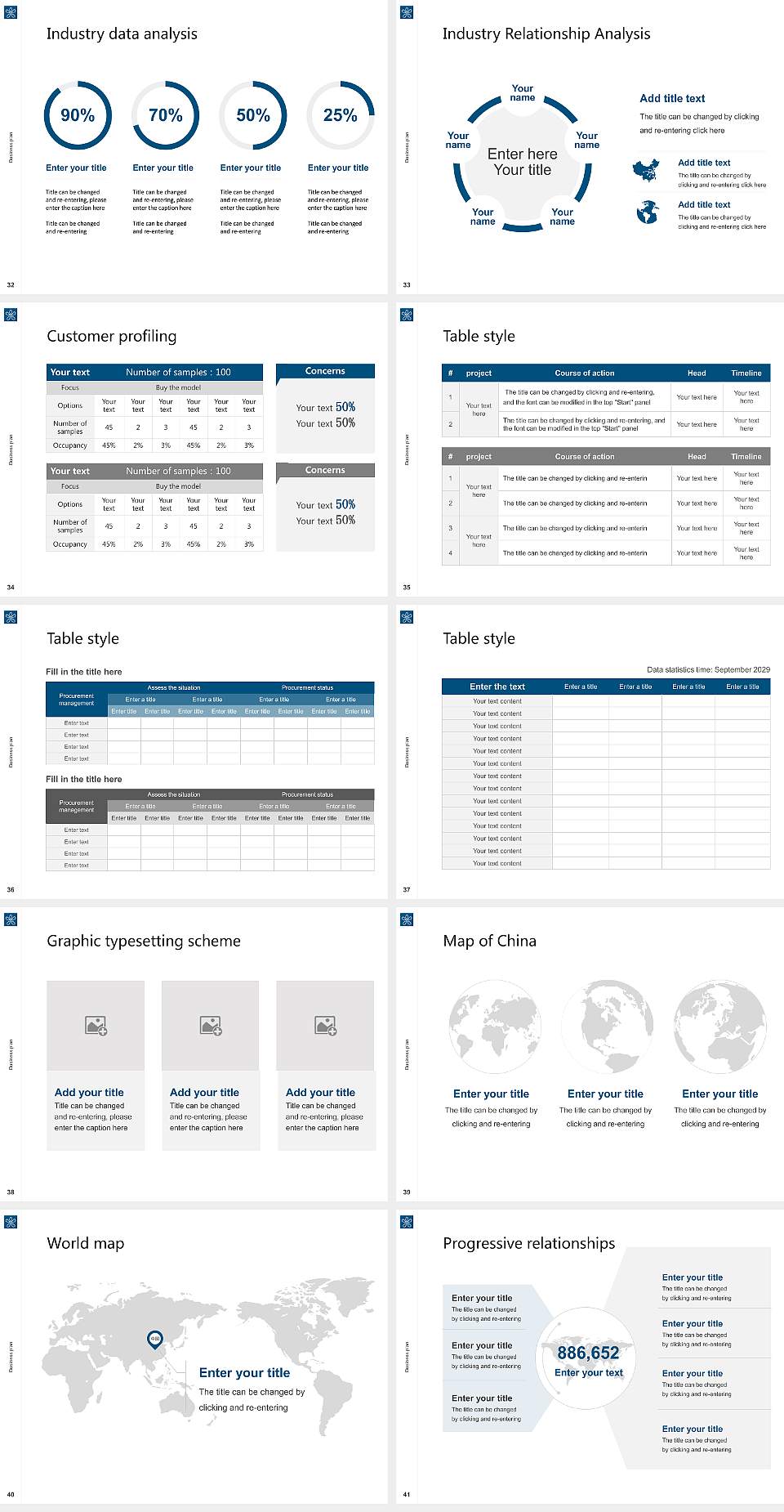 Kindai University Competition/Entrepreneurship Contest PPT Template4:3 ratio PPT effect preview image5