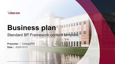Florida Institute of Technology-Online Competition/Entrepreneurship Contest PPT Template