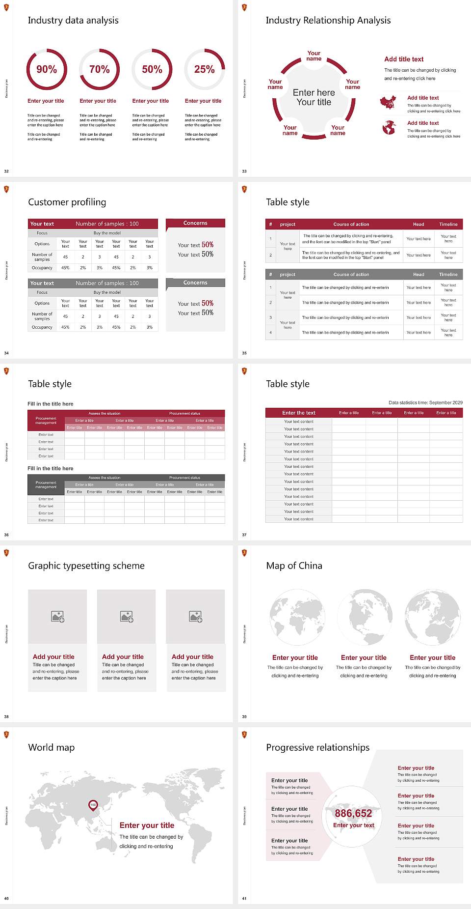 Flagler College Competition/Entrepreneurship Contest PPT Template4:3 ratio PPT effect preview image5