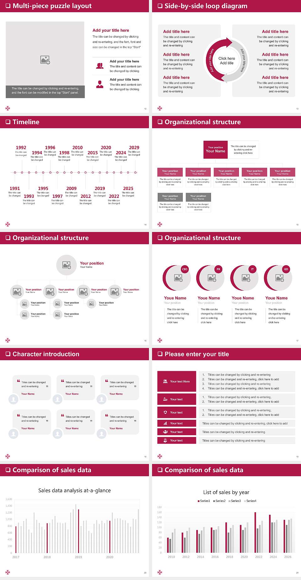 Kinjo Gakuin University General Purpose PPT Template4:3 ratio PPT effect preview image3