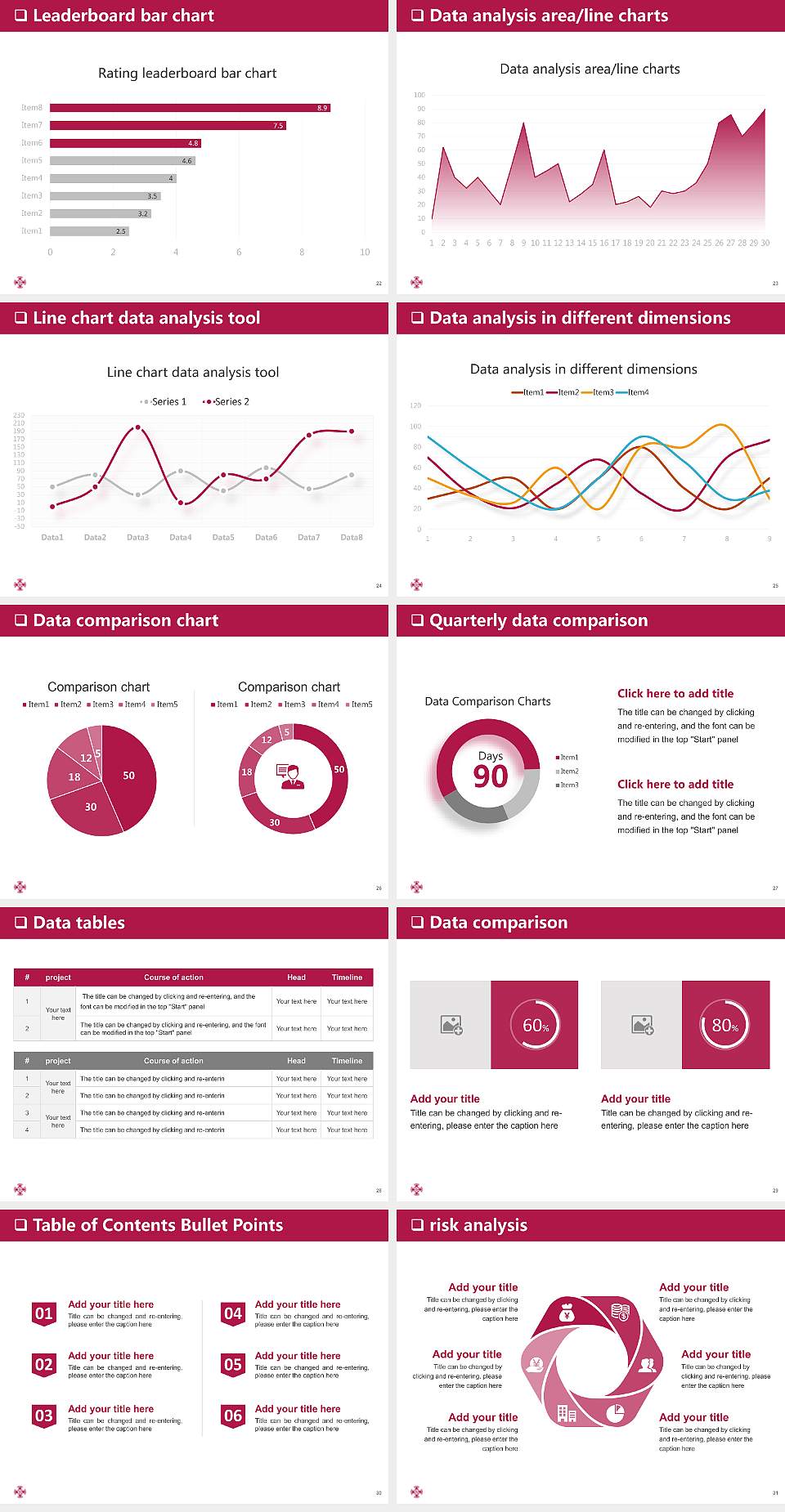 Kinjo Gakuin University General Purpose PPT Template4:3 ratio PPT effect preview image4