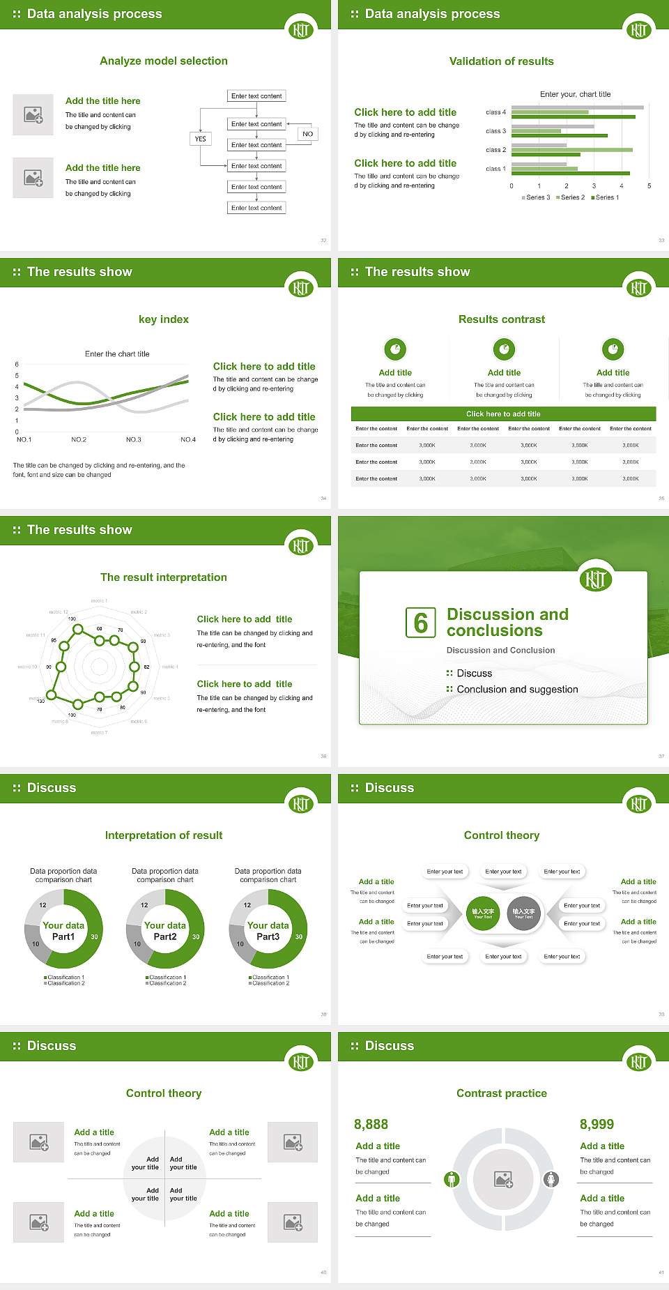 Kochi University of Technology Graduation Thesis Defense PPT Template4:3 ratio PPT effect preview image5