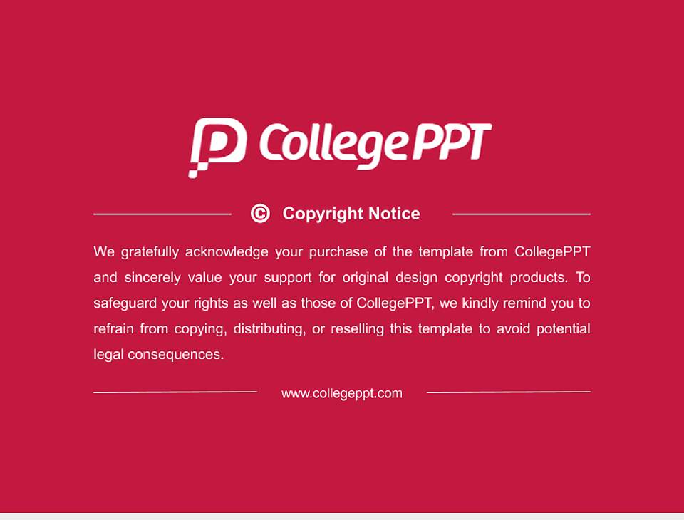 Florida Southern College General Purpose PPT Template4:3 ratio PPT effect preview image6
